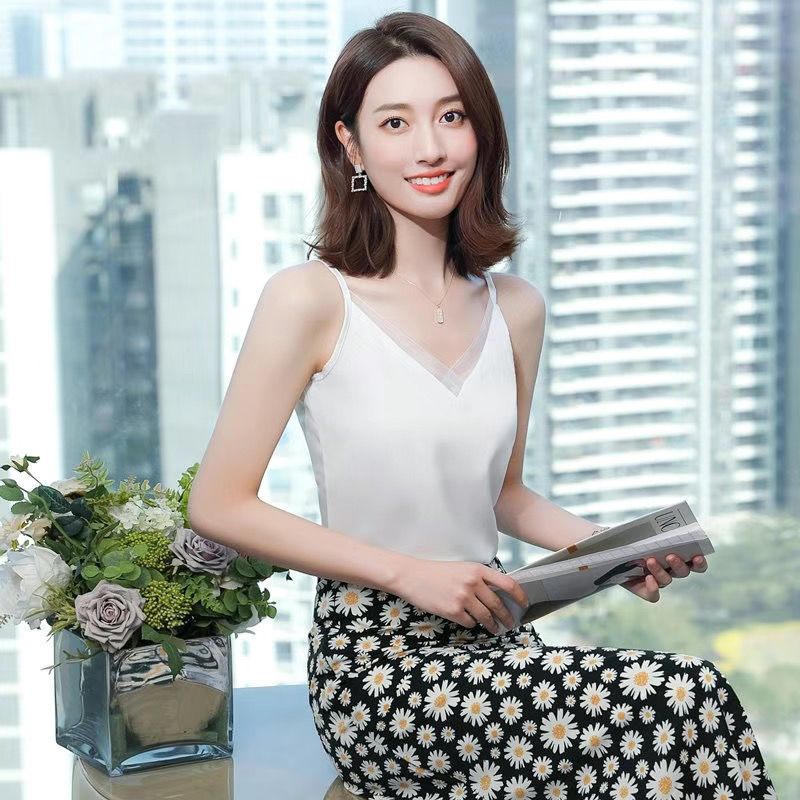 Women Formal Wear Blazers - New style ice silk camisole blazer
