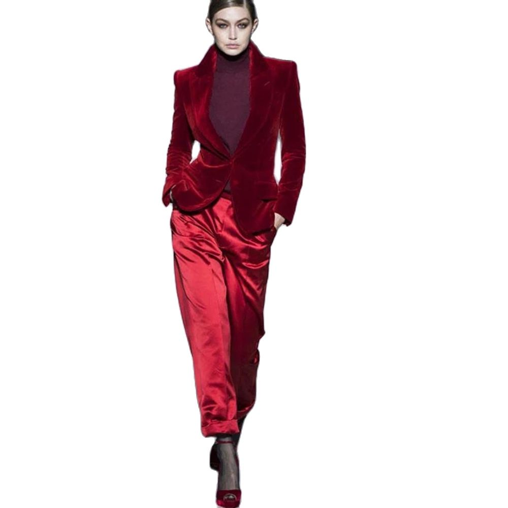 Women Formal Wear Blazers - Phụ Nữ Quần Phù Hợp Với