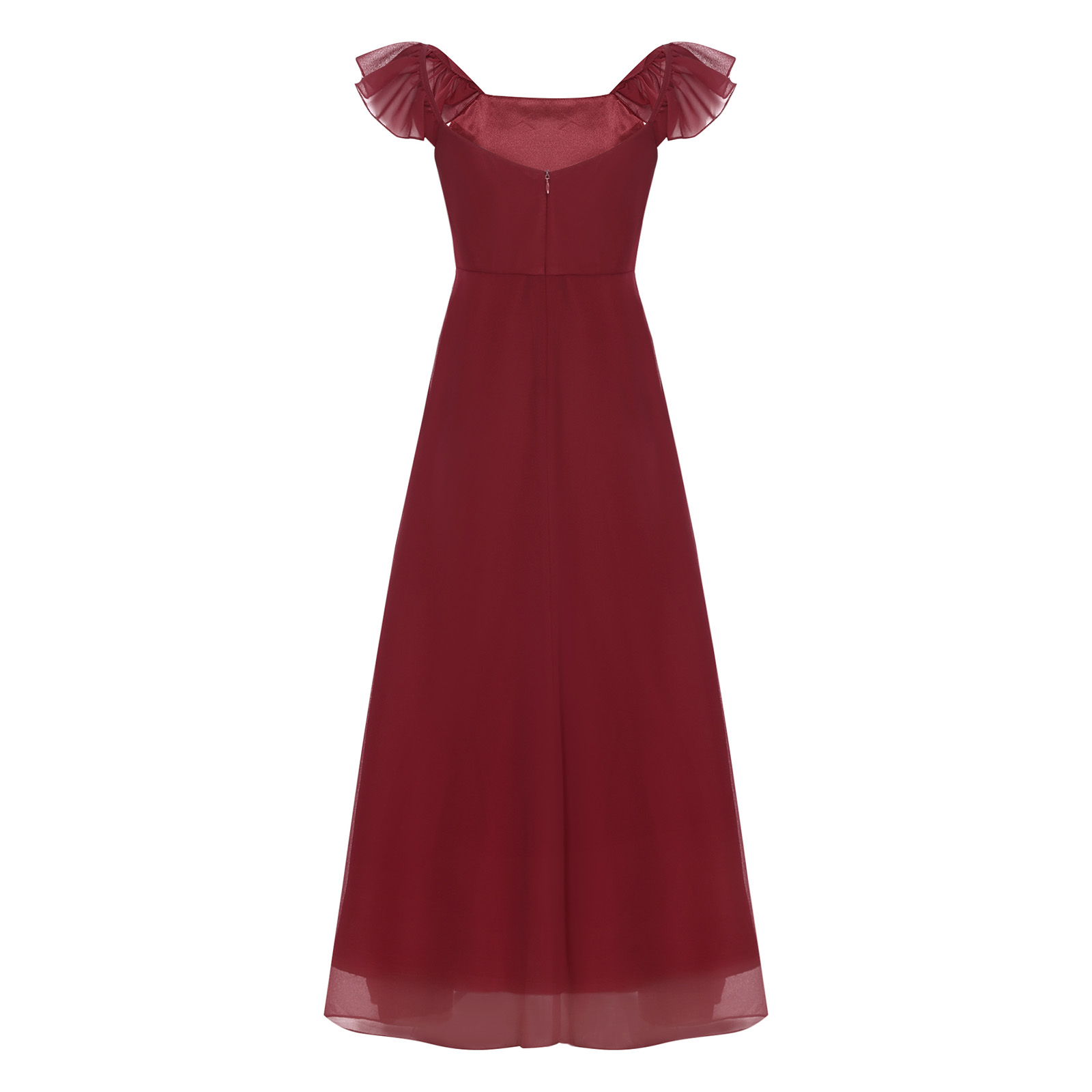 Girls Ruffle Sleeve Chiffon A  - đánh giá và giá Women'S Formal Wear For Girls