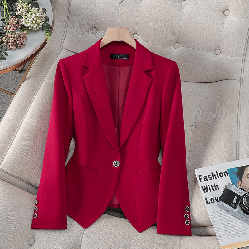 New Fashion Female Formal Blaz - đánh giá và giá Women Formal Wear With Black Blazer