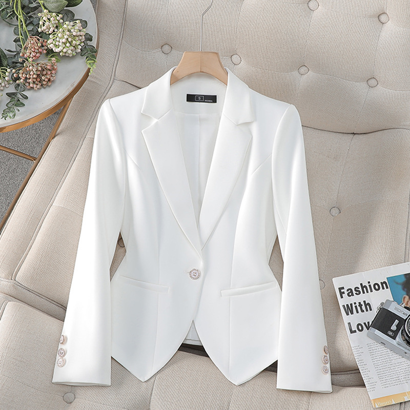 New Fashion Female Formal Blaz - đánh giá và giá Women Formal Wear With Black Blazer