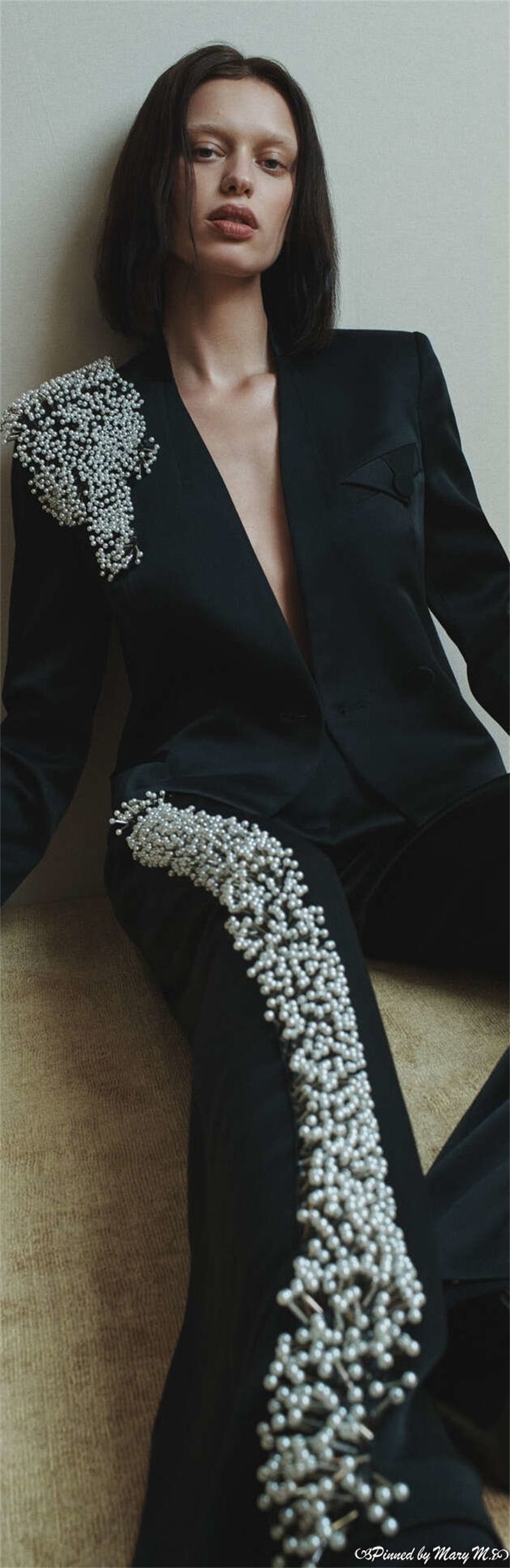 Black Women Office Suits Set P - đánh giá và giá Women Formal Wear With Black Blazer
