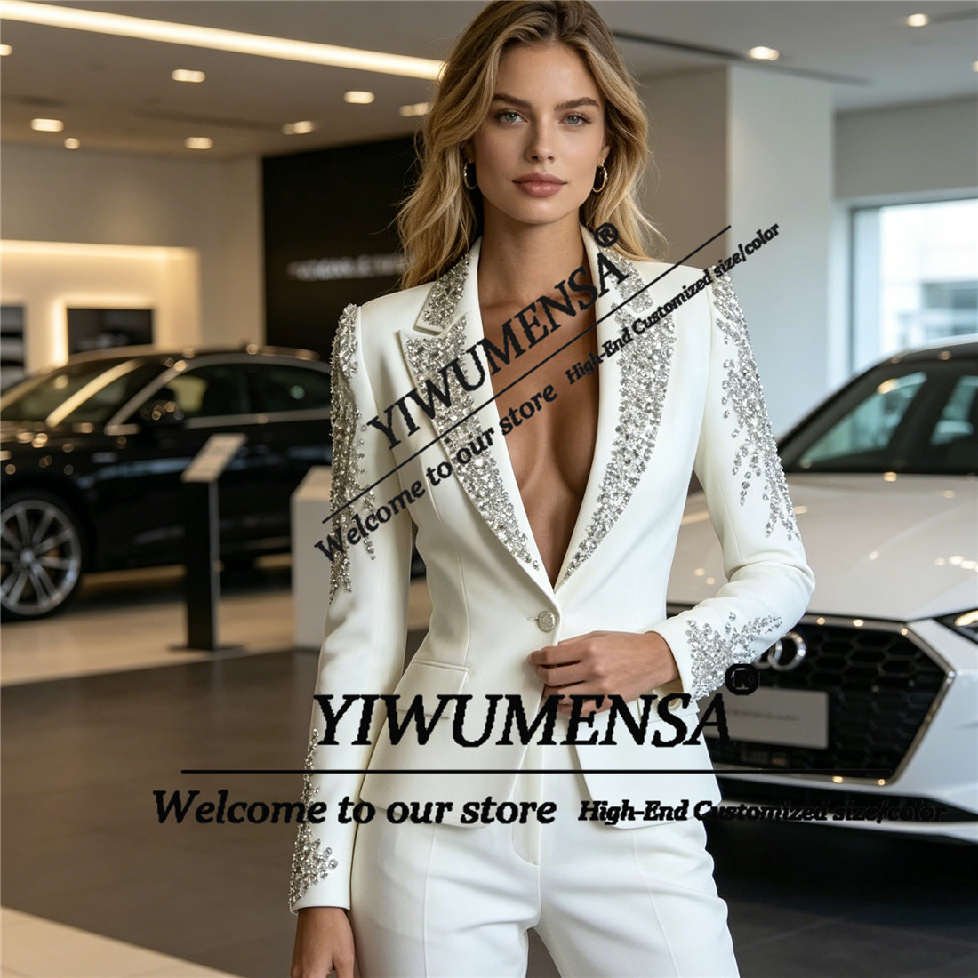 Luxury Women Suits 2 Pieces Se - đánh giá và giá Women Formal Wear Blazers