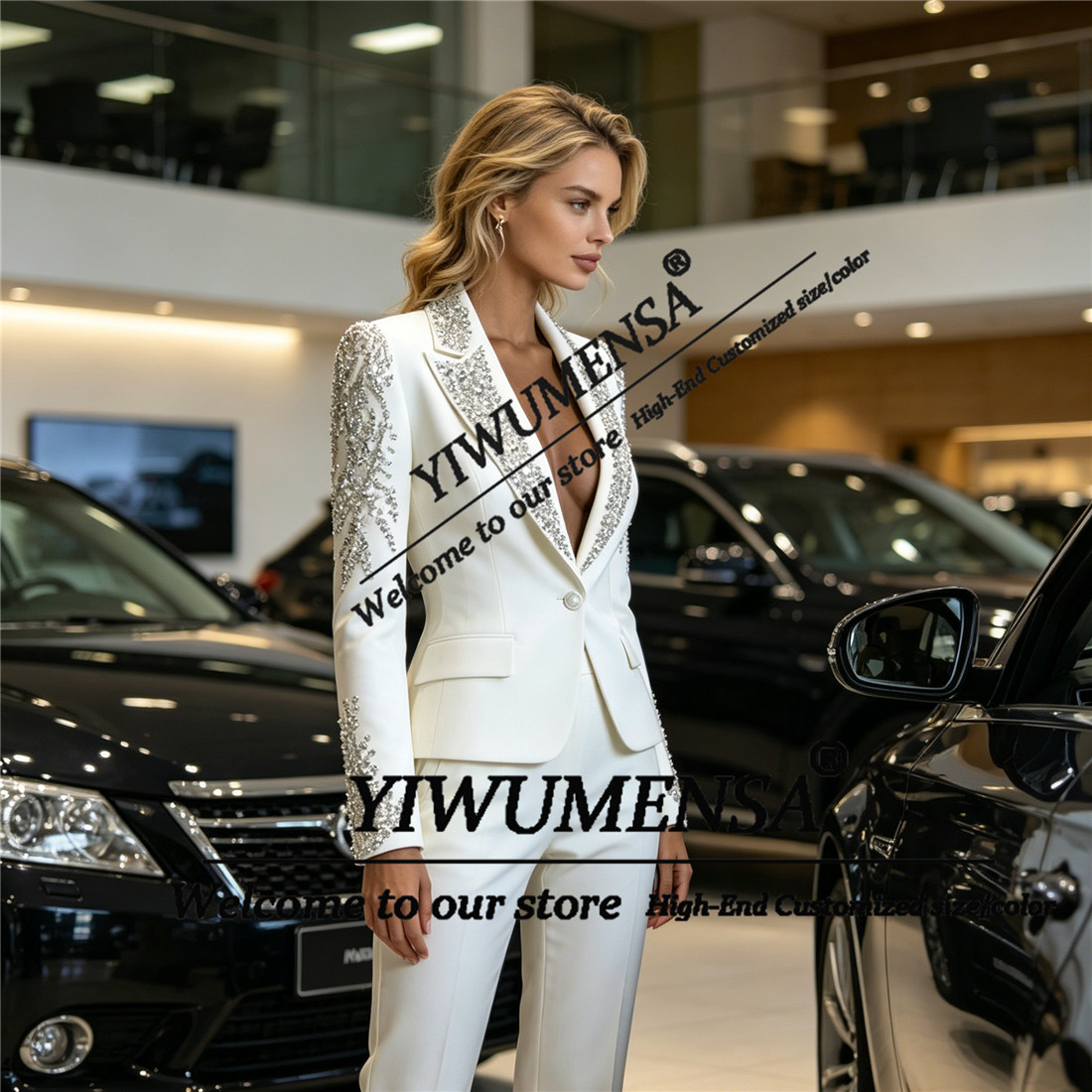 Luxury Women Suits 2 Pieces Se - đánh giá và giá Women Formal Wear Blazers