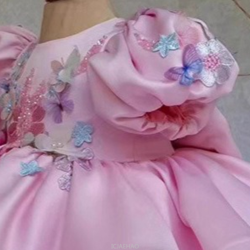 New Kids Satin Dress Bubble Sl - đánh giá và giá Women'S Formal Wear For Girls