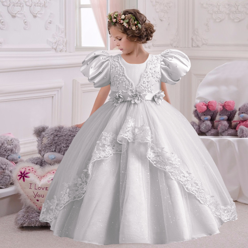 Girl's Pearl Bubble Sleeves Pr - đánh giá và giá Women'S Formal Wear For Girls
