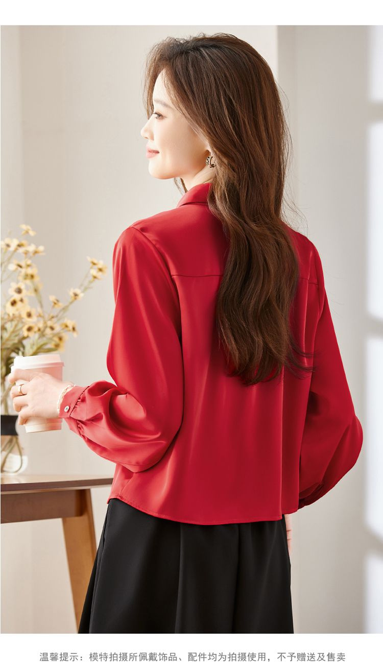 Long Sleeve Shirts Womens Cott - đánh giá và giá Women Formal Blouses For Evening Wear