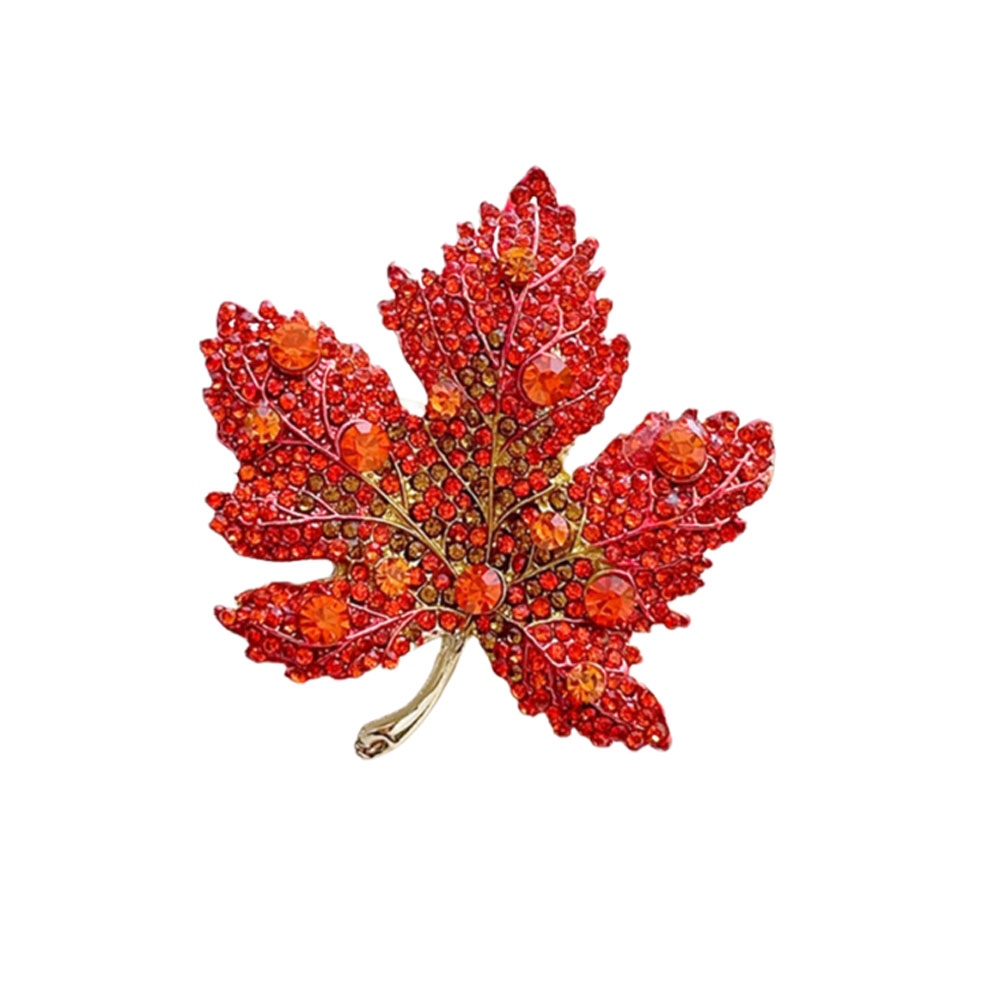 High-End Rhinestone Maple Leaf - đánh giá và giá Women'S Formal Wear Accessories