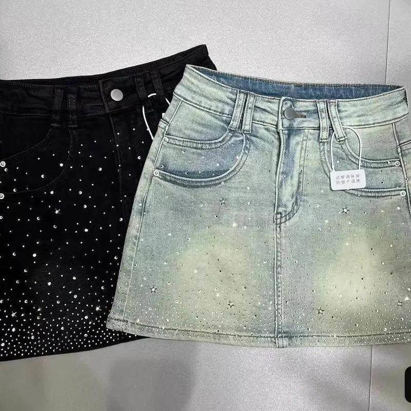 K 59702 Rhinestone Denim Skirt - đánh giá và giá K&G Women'S Formal Wear