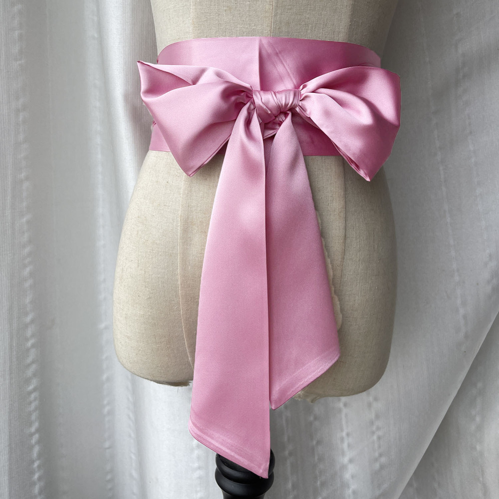 Wide Bowknot Waistband Women A - đánh giá và giá Women'S Formal Wear Accessories