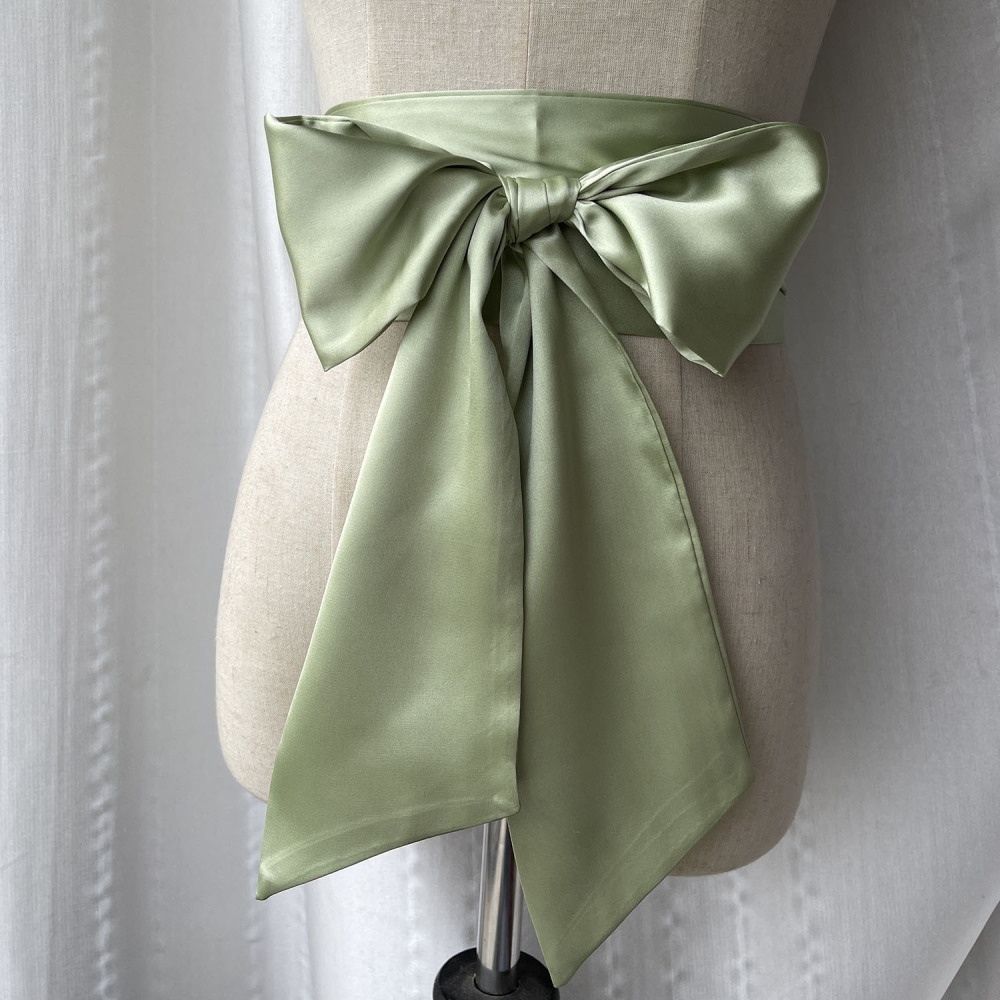 Wide Bowknot Waistband Women A - đánh giá và giá Women'S Formal Wear Accessories