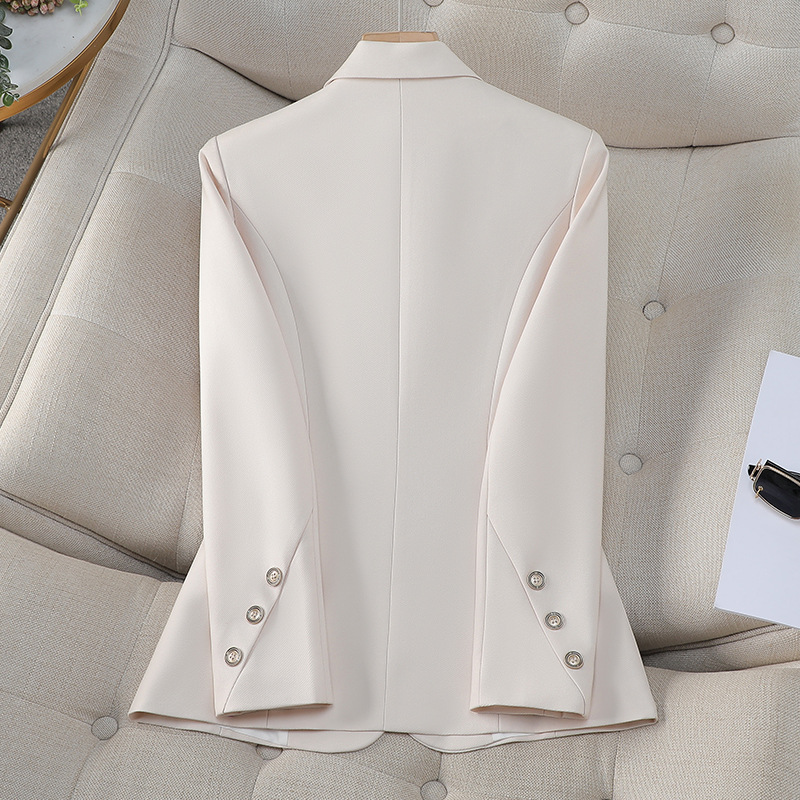 Women Double Breasted Solid Bl - đánh giá và giá Women Formal Wear With Black Blazer